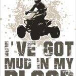 I've Got Mud In My Blood Metal Photo S-1154