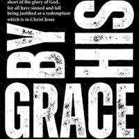 By His Grace Romans 3: 23-24 Metal Photo I-1121