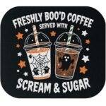 Freshly Boo'd Coffee Halloween Mouse Pad H-1165