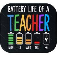 Battery Life Of A Teacher Mouse Pad F-1126