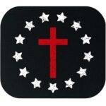 Betsy Ross Style Cross Mouse Pad I-1120