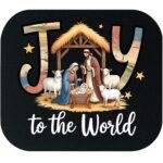 Joy To The World Nativity Mouse Pad H-1118