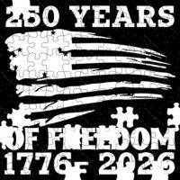 250 Years Of Freedom Jigsaw Puzzle U-1180