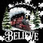 Believe North Pole Christmas Jigsaw Puzzle H-1189