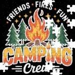Camping Crew Jigsaw Puzzle C-1155