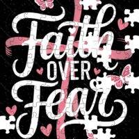 Faith Over Fear Jigsaw Puzzle I-1132