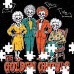 The Golden Ghouls Halloween Jigsaw Puzzle H-1202