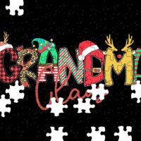 Grandma Claus Jigsaw Puzzle H-1193