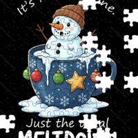 It's Fine. I'm Fine. Just The Usual Meltdown Jigsaw Puzzle H-1169