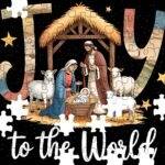 Joy To The World Nativity Jigsaw Puzzle H-1118