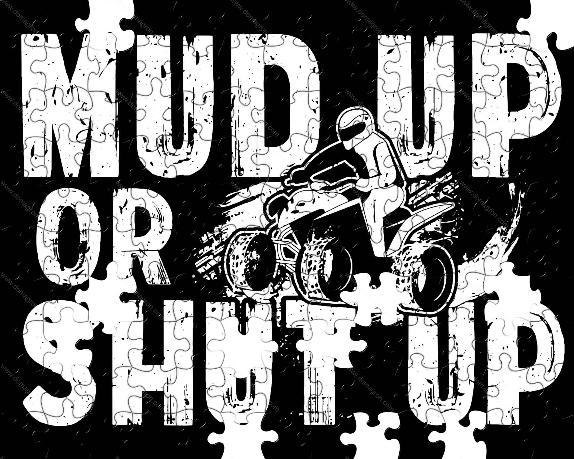 Mud Up Or Shut Up Jigsaw Puzzle S-1191