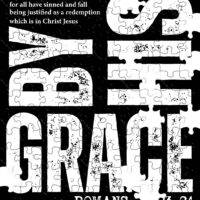 By His Grace Romans 3: 23-24 Jigsaw Puzzle I-1121