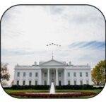 Fighter Jets Flying Over The Whitehouse Mouse Pad