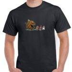 Christmas Ball Chasing Christmas Figures Shirt H-1257
