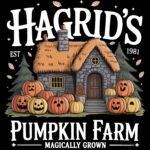 Hagrid's Pumpkin Farm Halloween Direct to Film (DTF) Heat Transfer H-1211