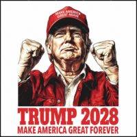 Trump 2028 Direct to Film (DTF) Heat Transfer T-1216