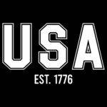 USA 1776 Direct to Film (DTF) Heat Transfer U-1233