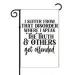 Speak The Truth Garden Flag S-1215