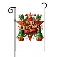 Merry Christmas Garden Flag H-1240