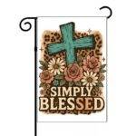 Simply Blessed Garden Flag I-1241