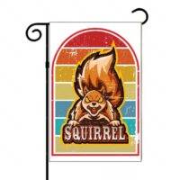 The Griswold Family Squirrel!!!  Garden Flag H-1244
