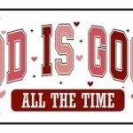 God Is Good License Plate I-1234