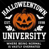 Halloweentown University Halloween Metal Photo H-1205
