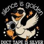 Silence Is Golden Metal Photo S-1236