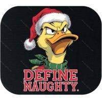 Define Naughty Christmas Duck Mouse Pad H-1261