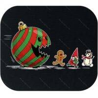 Christmas Ball Chasing Christmas Figures Mouse Pad H-1257