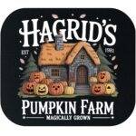 Hagrid's Pumpkin Farm Halloween Mouse Pad H-1211