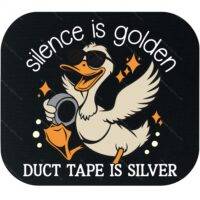 Silence Is Golden Mouse Pad S-1236