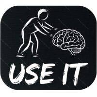 Use Your Brain Mouse Pad S-1245