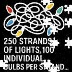 250 Strands Of Lights Griswold Phrase Jigsaw Puzzle H-1265