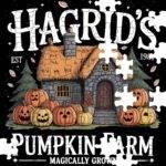 Hagrid's Pumpkin Farm Halloween Jigsaw Puzzle H-1211