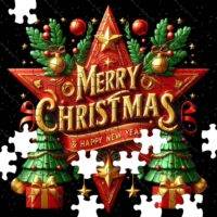 Merry Christmas Jigsaw Puzzle H-1240