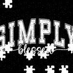 Simply Blessed Jigsaw Puzzle I-1252