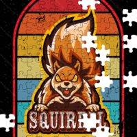 The Griswold Family Squirrel!!! Jigsaw Puzzle H-1244