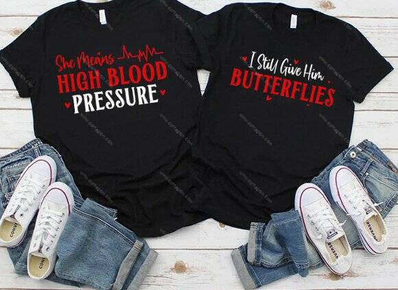 Couples Valentine’s Day Shirt F-1315 F-1316