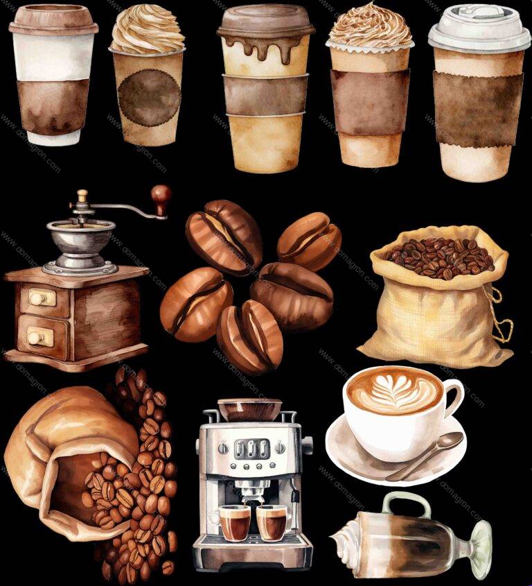 DTFForms Create Your Own Collage Shirt With Shapes - Coffee Collection Direct to Film (DTF) Heat Transfer