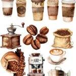 DTFForms Create Your Own Collage Shirt With Shapes - Coffee Collection Direct to Film (DTF) Heat Transfer