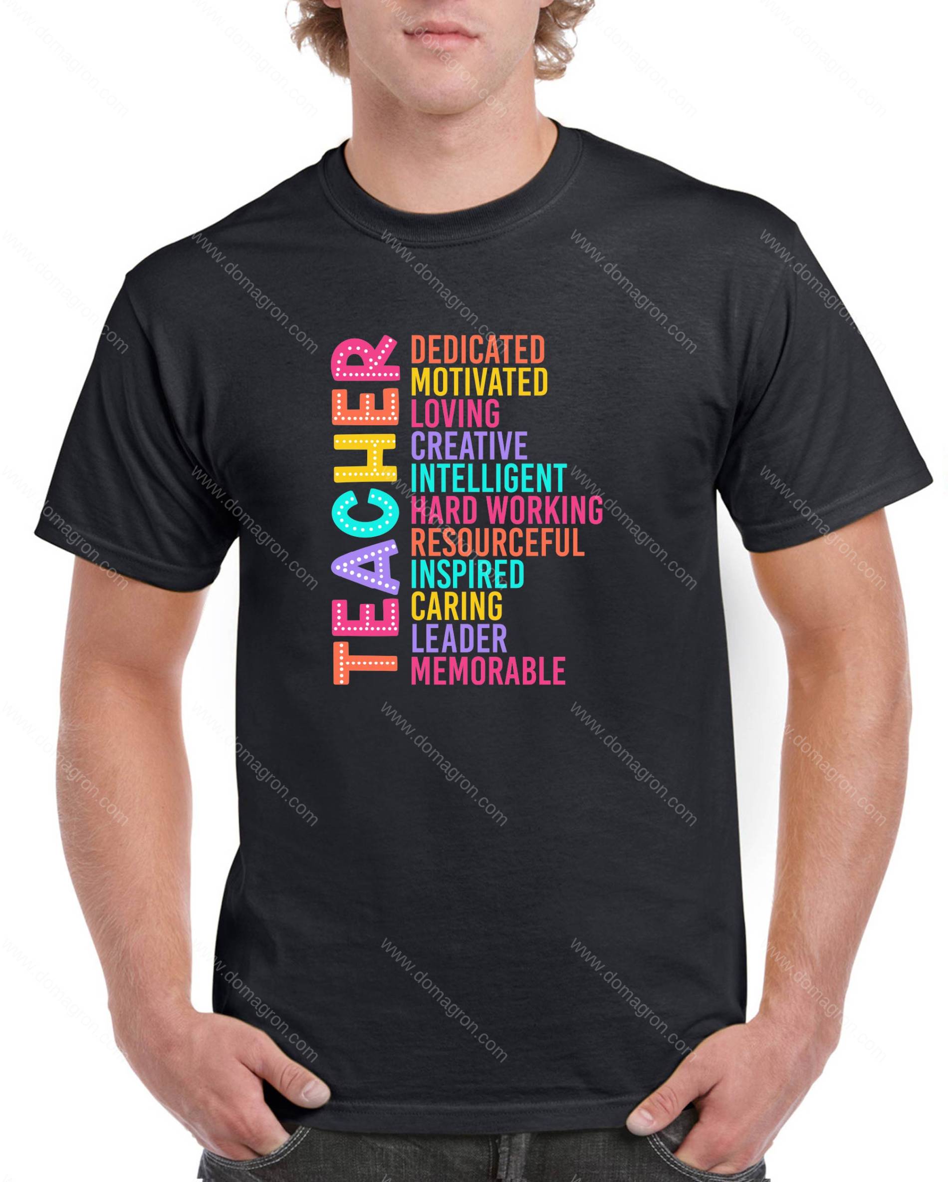Traits Of A Teacher Shirt F-1313