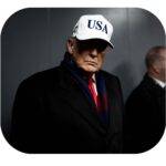 Trump At 2025 Army Navy Game Mouse Pad