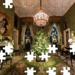 White House Decorated For Christmas Jigsaw Puzzle