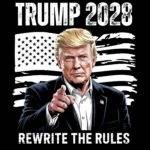 Trump 2028 Direct to Film (DTF) Heat Transfer T-1311