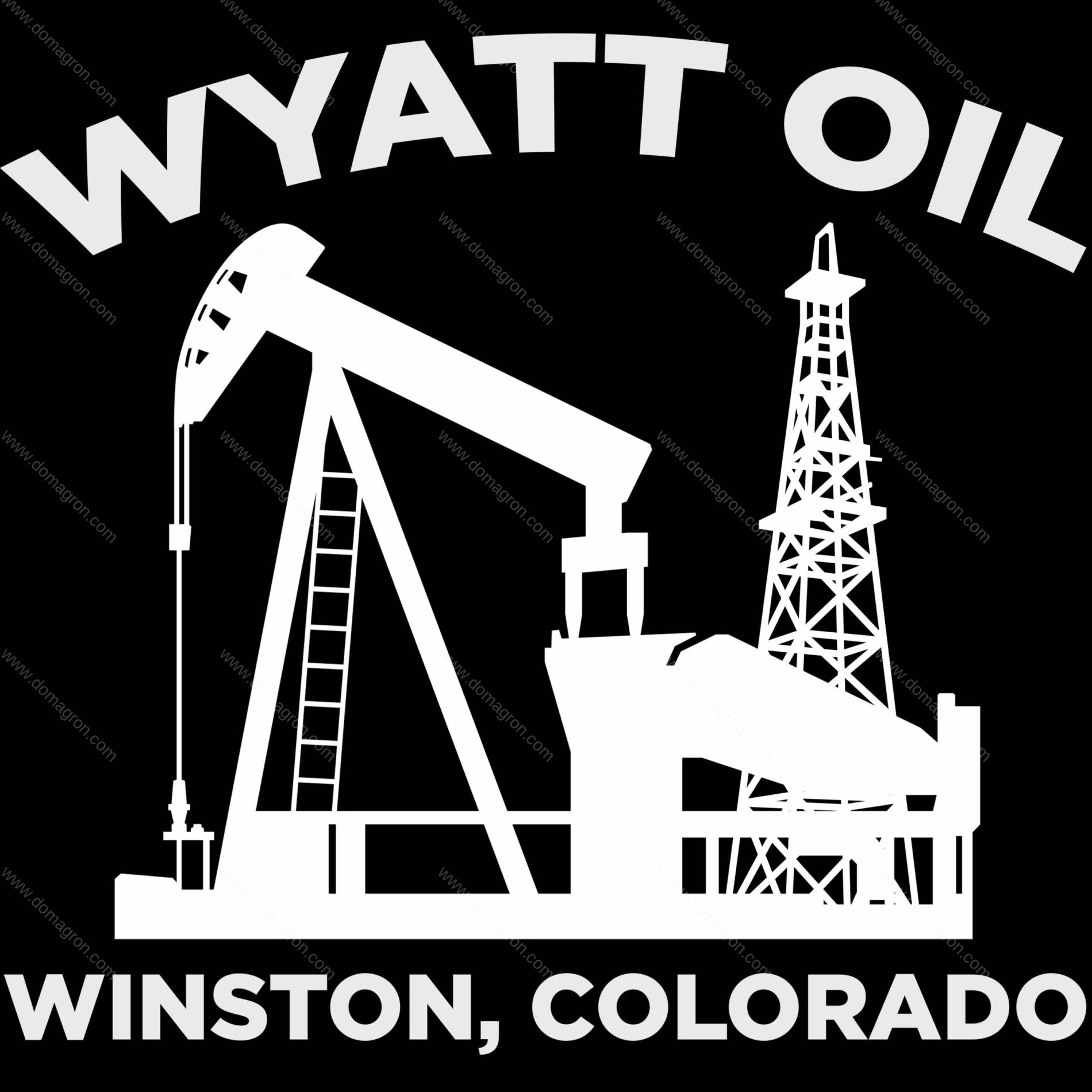 Wyatt Oil Atlas Shrugged Direct to Film (DTF) Heat Transfer A-1314