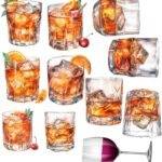 DTFForms Create Your Own Collage Shirt With Shapes - Cocktail Collection Direct to Film (DTF) Heat Transfer