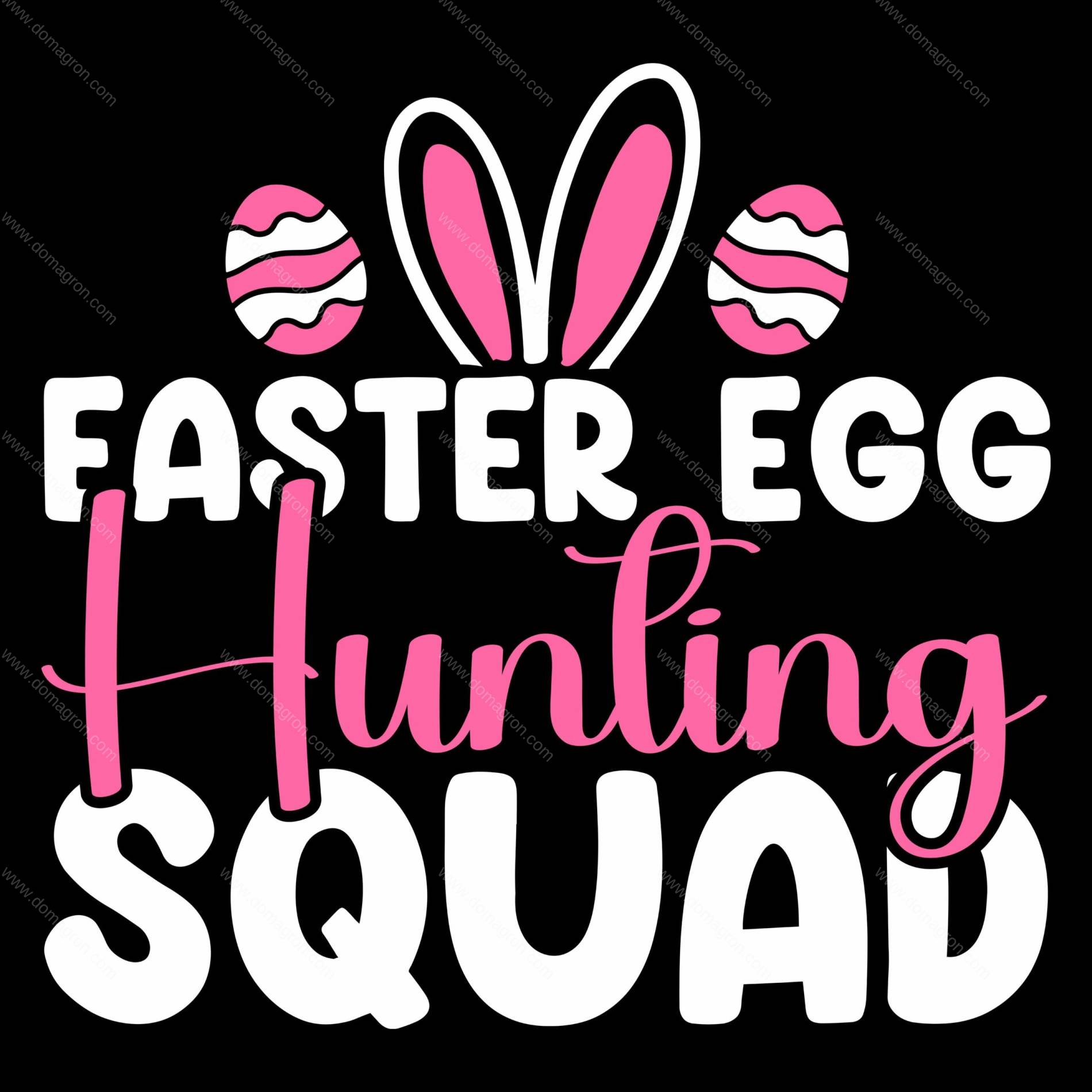 Easter Egg Hunting Squad Direct to Film (DTF) Heat Transfer H-1285