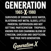 Generation X (Gen X) Direct to Film (DTF) Heat Transfer S-1335