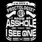 I'm Not A Proctologist Direct to Film (DTF) Heat Transfer S-1327